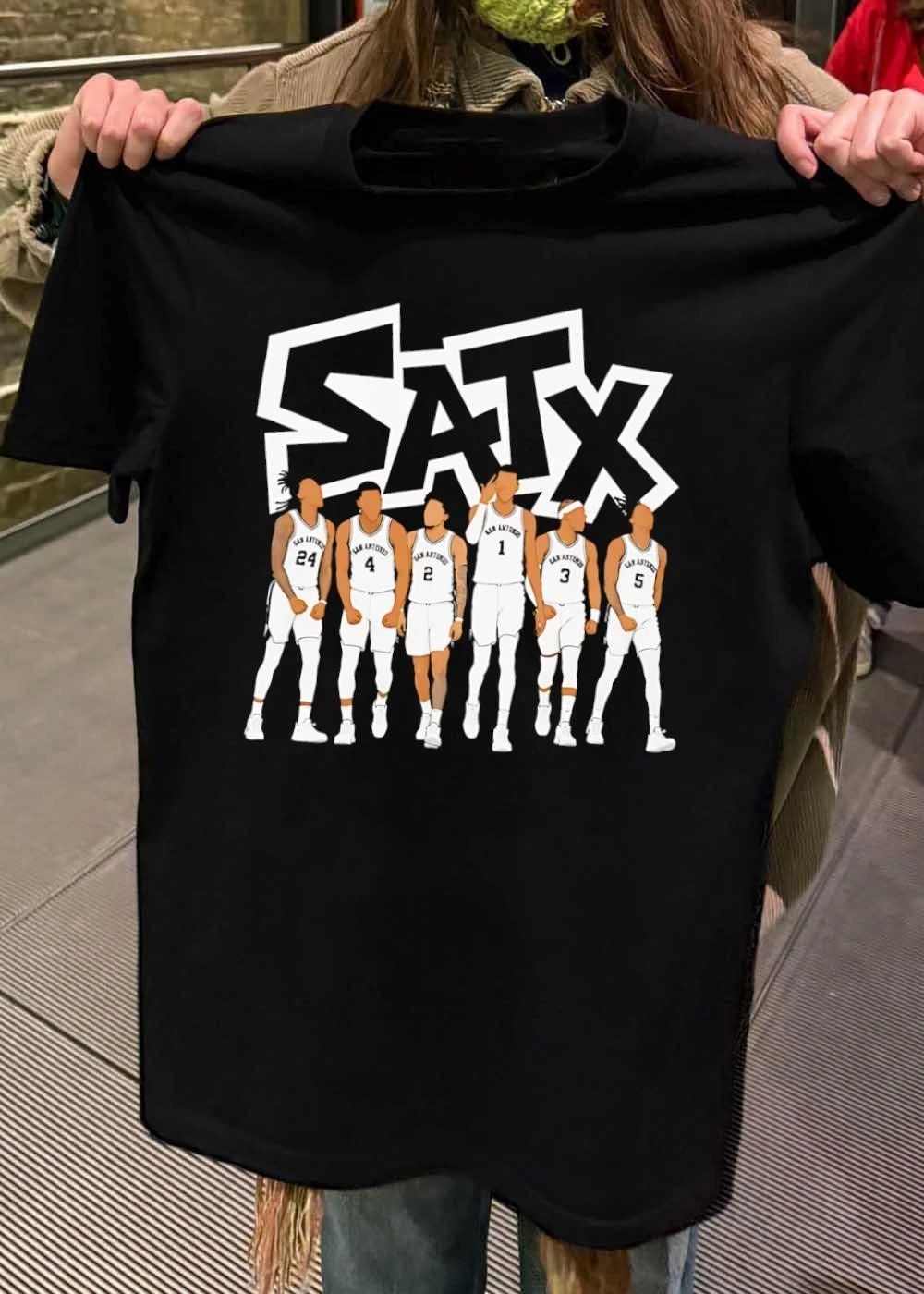 SATX San Antonio Players Minimalist - Adult & Kids T-Shirts, Sweatshirts & Hoodies apparel design preview 2