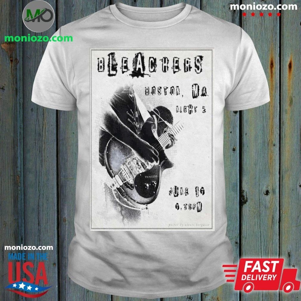 Bleachers Boston MA Tour On June 17 2026 Poster - Adult & Kids T-Shirts, Sweatshirts & Hoodies apparel design preview 1