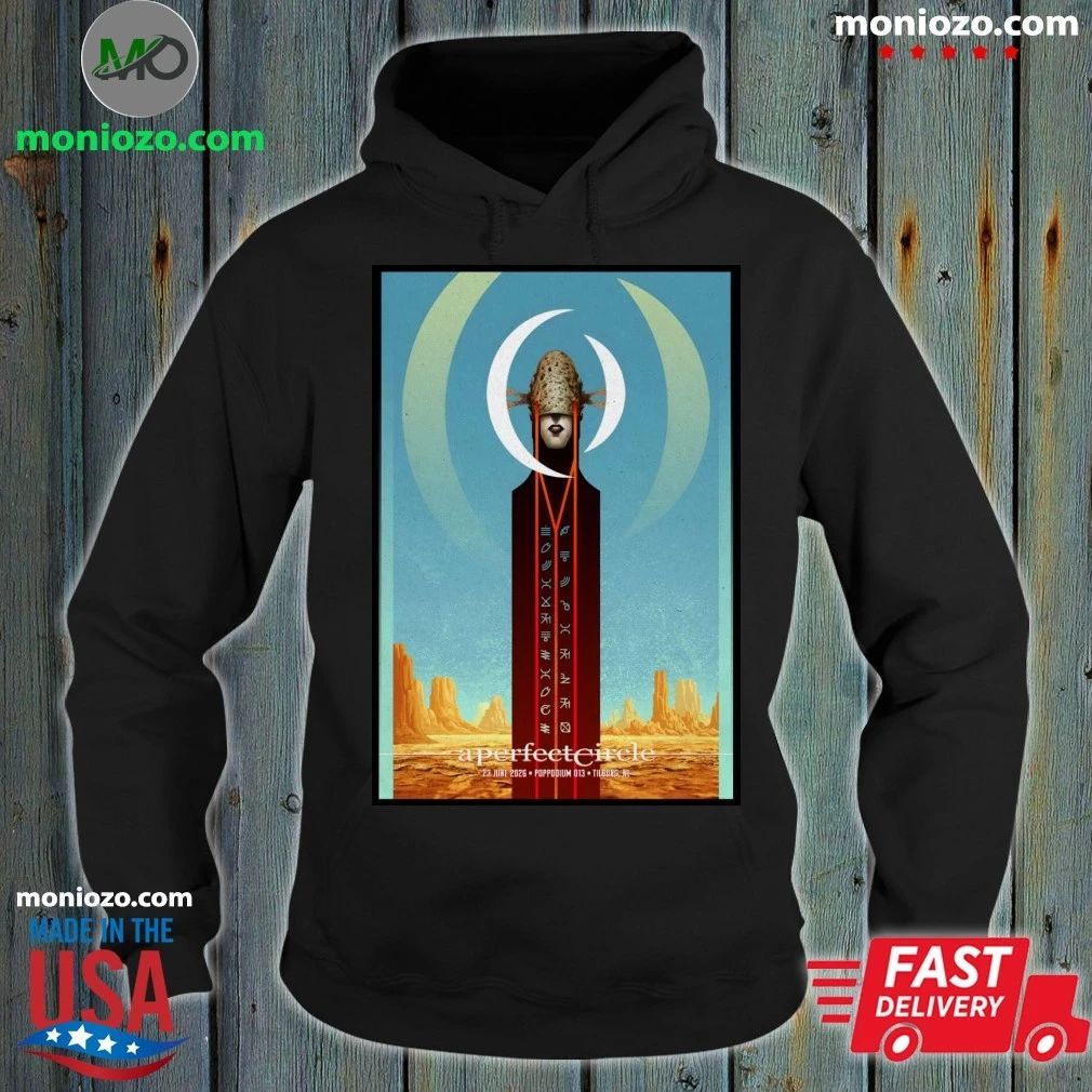 A Perfect Circle In Tilburg NL On June 23 2026 Tour - Adult & Kids T-Shirts, Sweatshirts & Hoodies apparel design preview 2