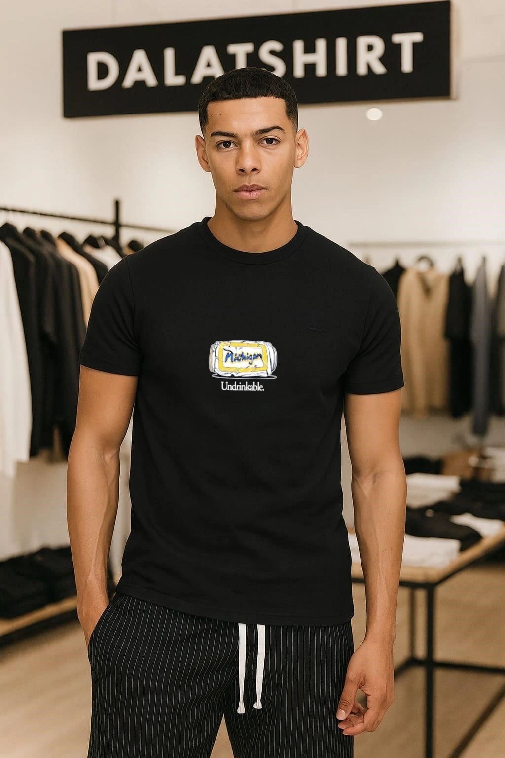 Michigan Undrinkable - Adult & Kids T-Shirts, Sweatshirts & Hoodies apparel design preview 1