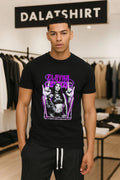 Elayna Black Female Wrestler Barbed Wire Baseball Bat - Adult & Kids T-Shirts, Sweatshirts & Hoodies apparel design preview 1