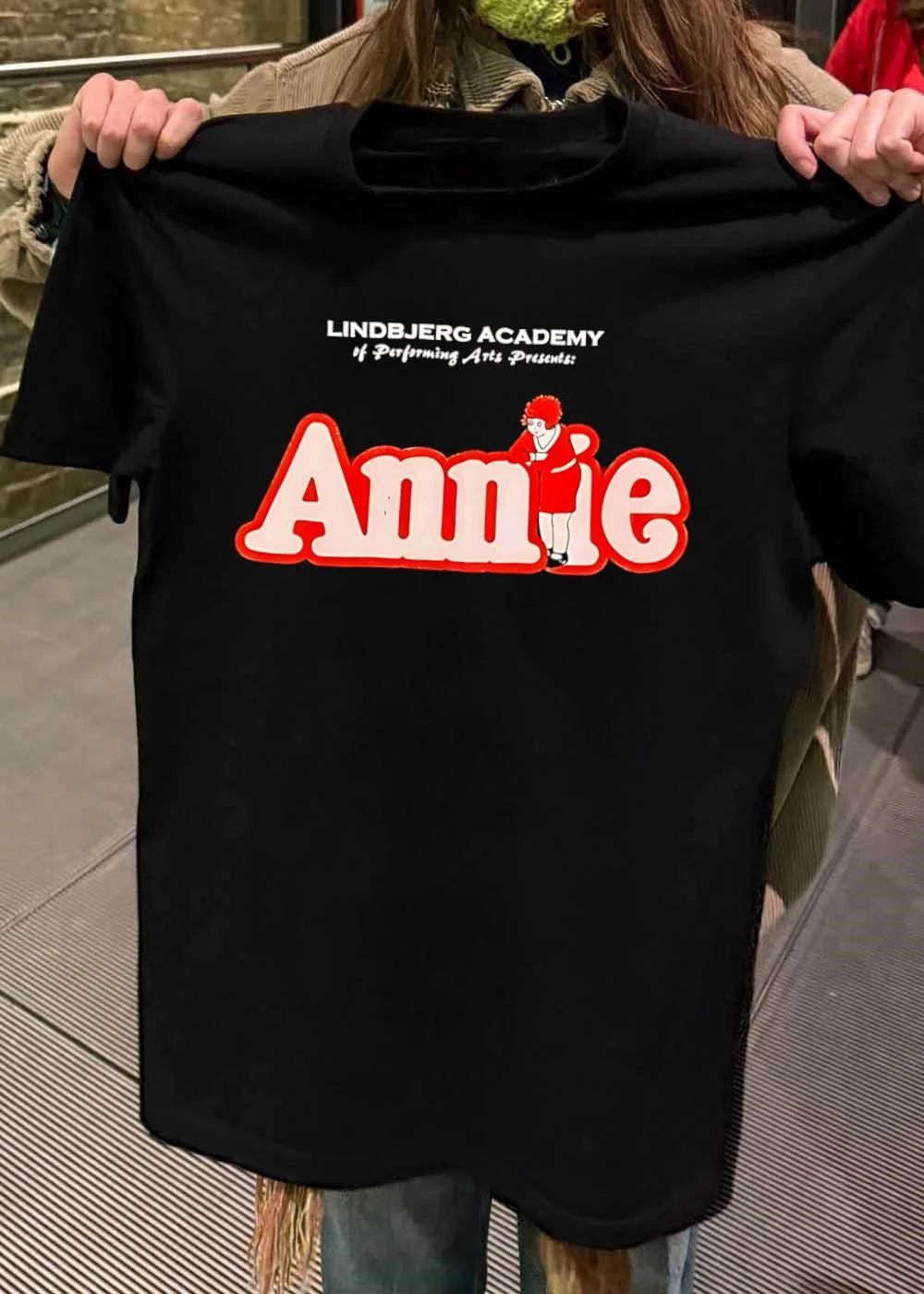 Lindbjerg Academy of Performing Arts Presents Annie - Adult & Kids T-Shirts, Sweatshirts & Hoodies apparel design preview 2
