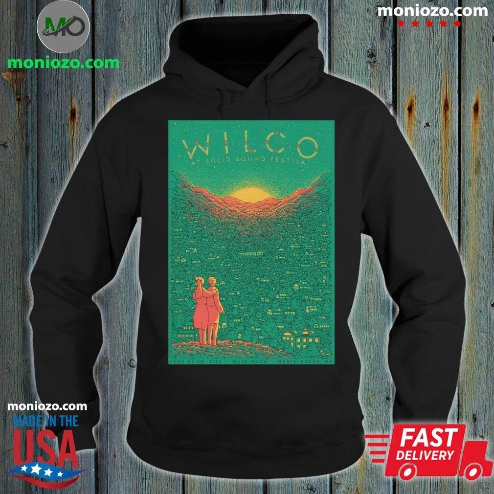 Wilco June 26-28 2026 Solid Sound Festival In North - Adult & Kids T-Shirts, Sweatshirts & Hoodies apparel design preview 2