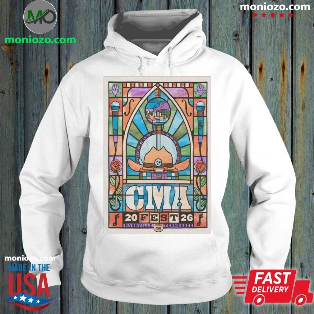 Country Music Association Festival 2026 Poster - Adult & Kids T-Shirts, Sweatshirts & Hoodies apparel design preview 2