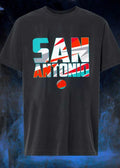 San Antonio Basketball Retro pride - Adult & Kids T-Shirts, Sweatshirts & Hoodies apparel design preview 1