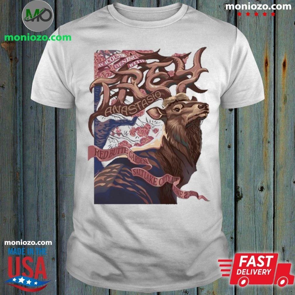 Trey Anastasio Tour Salt Lake City, UT June 2 2026 - Adult & Kids T-Shirts, Sweatshirts & Hoodies apparel design preview 1