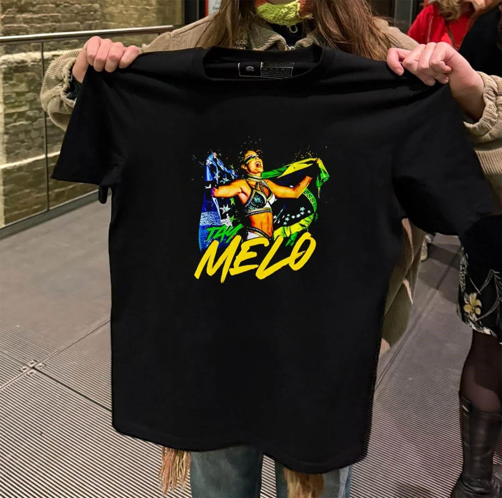 Tay Melo Judo practitioner All Elite Wrestling since - Adult & Kids T-Shirts, Sweatshirts & Hoodies apparel design preview 2
