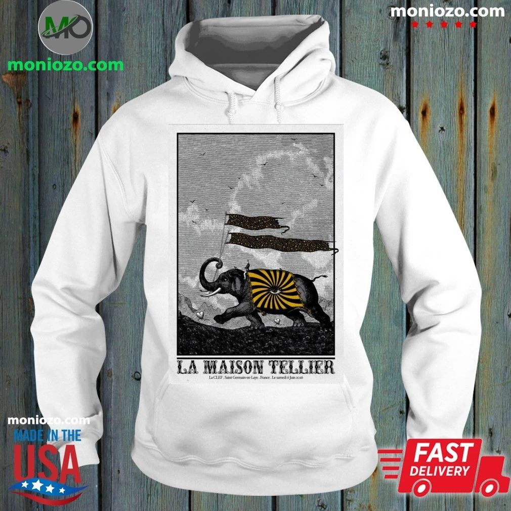 La Maison Tellier Saint-Germain-en-Laye Tour On June - Adult & Kids T-Shirts, Sweatshirts & Hoodies apparel design preview 2