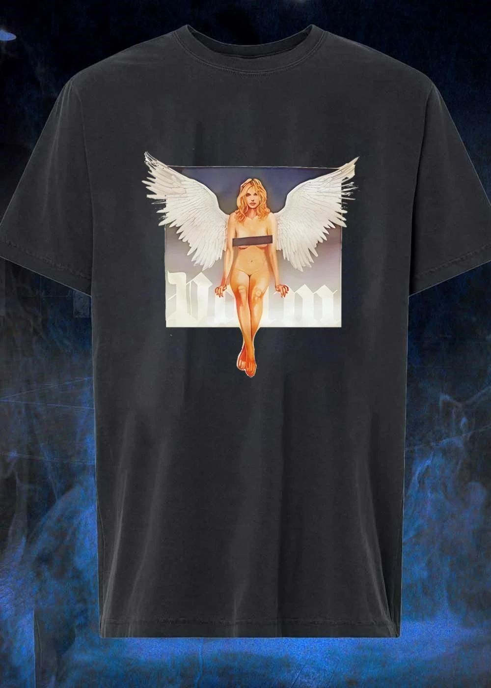 Yadon Angel With Wings Censored Female - Adult & Kids T-Shirts, Sweatshirts & Hoodies apparel design preview 1