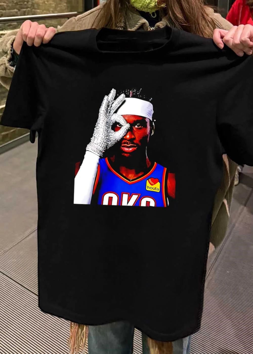 Shai Gilgeous-Alexander OKC Thunder OK Gesture - Adult & Kids T-Shirts, Sweatshirts & Hoodies apparel design preview 2