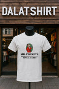 Mr. Pockets Pool And Games Monocle Mustache Man - Adult & Kids T-Shirts, Sweatshirts & Hoodies apparel design preview 1
