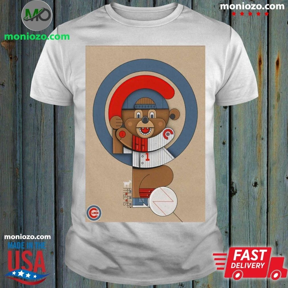 Cubs Clark games at Wrigley Poster - Adult & Kids T-Shirts, Sweatshirts & Hoodies apparel design preview 1