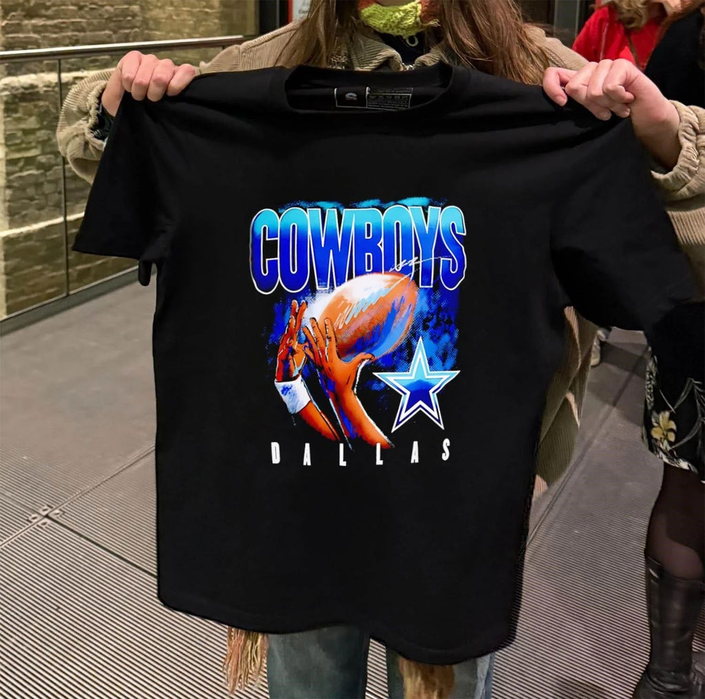 Dallas Cowboys Chrome Flea Market - Adult & Kids T-Shirts, Sweatshirts & Hoodies apparel design preview 2