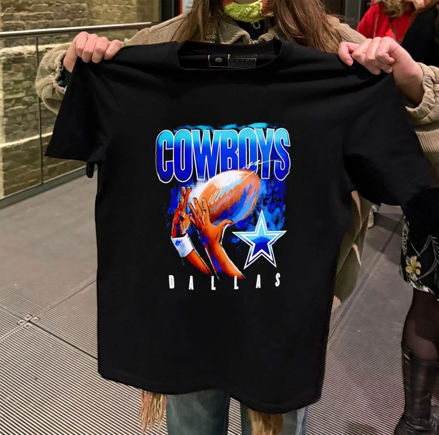 Dallas Cowboys Chrome Flea Market - Adult & Kids T-Shirts, Sweatshirts & Hoodies apparel design preview 2