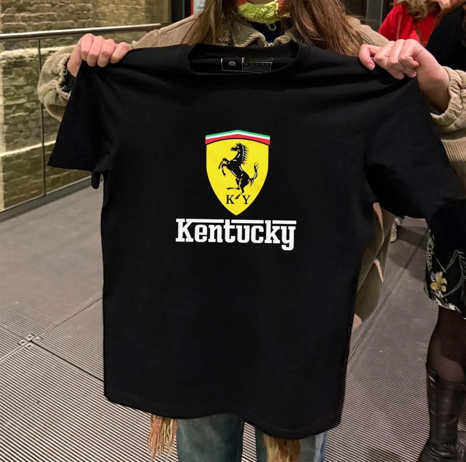 Kentucky Horsepower logo - Adult & Kids T-Shirts, Sweatshirts & Hoodies apparel design preview 2