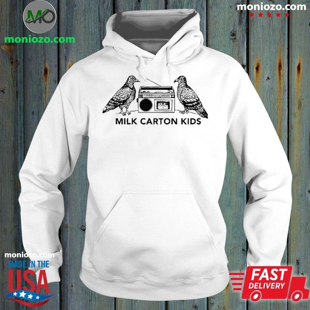 Original The Milk Carton Kids Boombox Bird - Adult & Kids T-Shirts, Sweatshirts & Hoodies apparel design preview 2