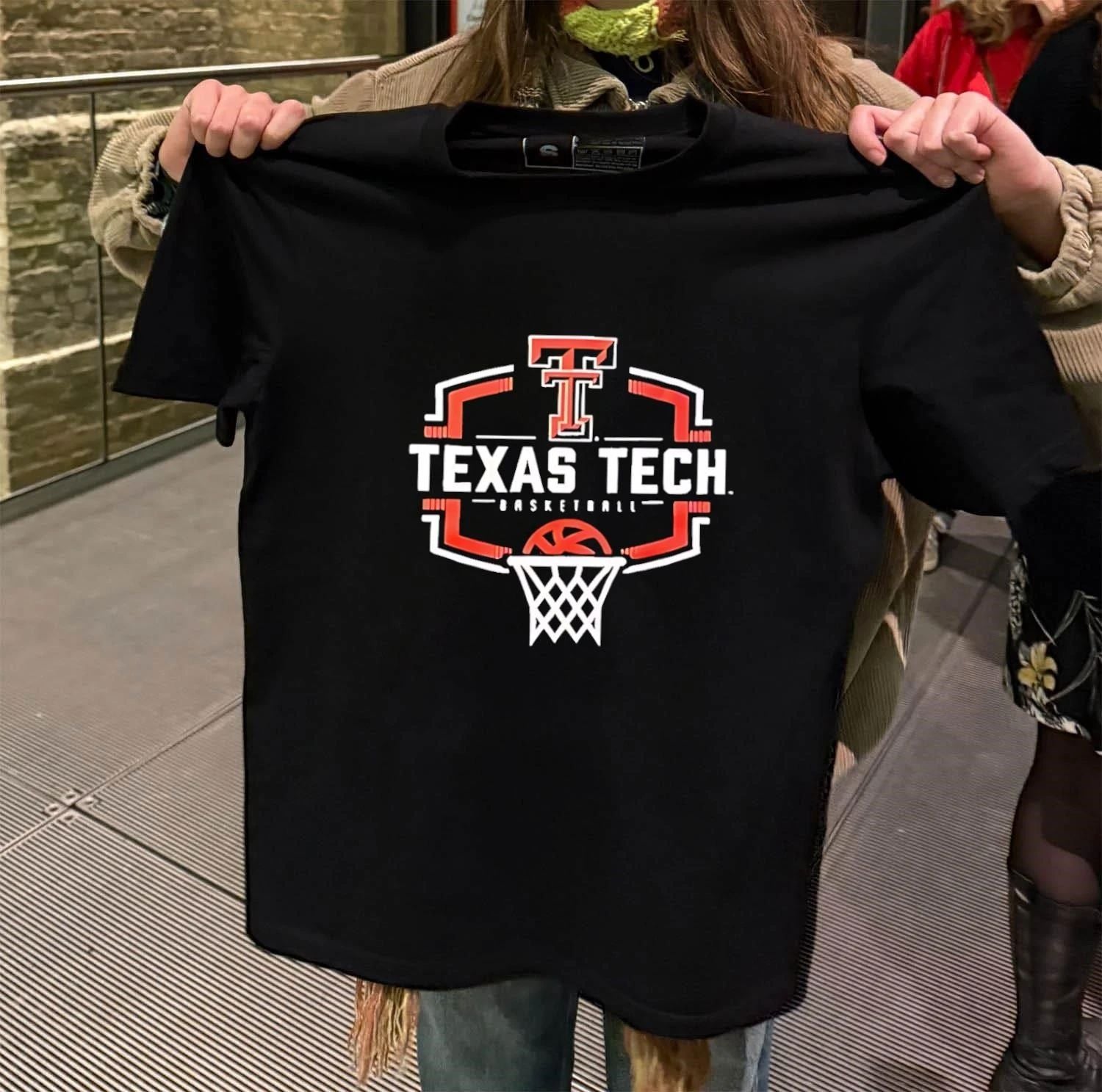 Texas tech red raiders basketball buzzer beater - Adult & Kids T-Shirts, Sweatshirts & Hoodies apparel design preview 2