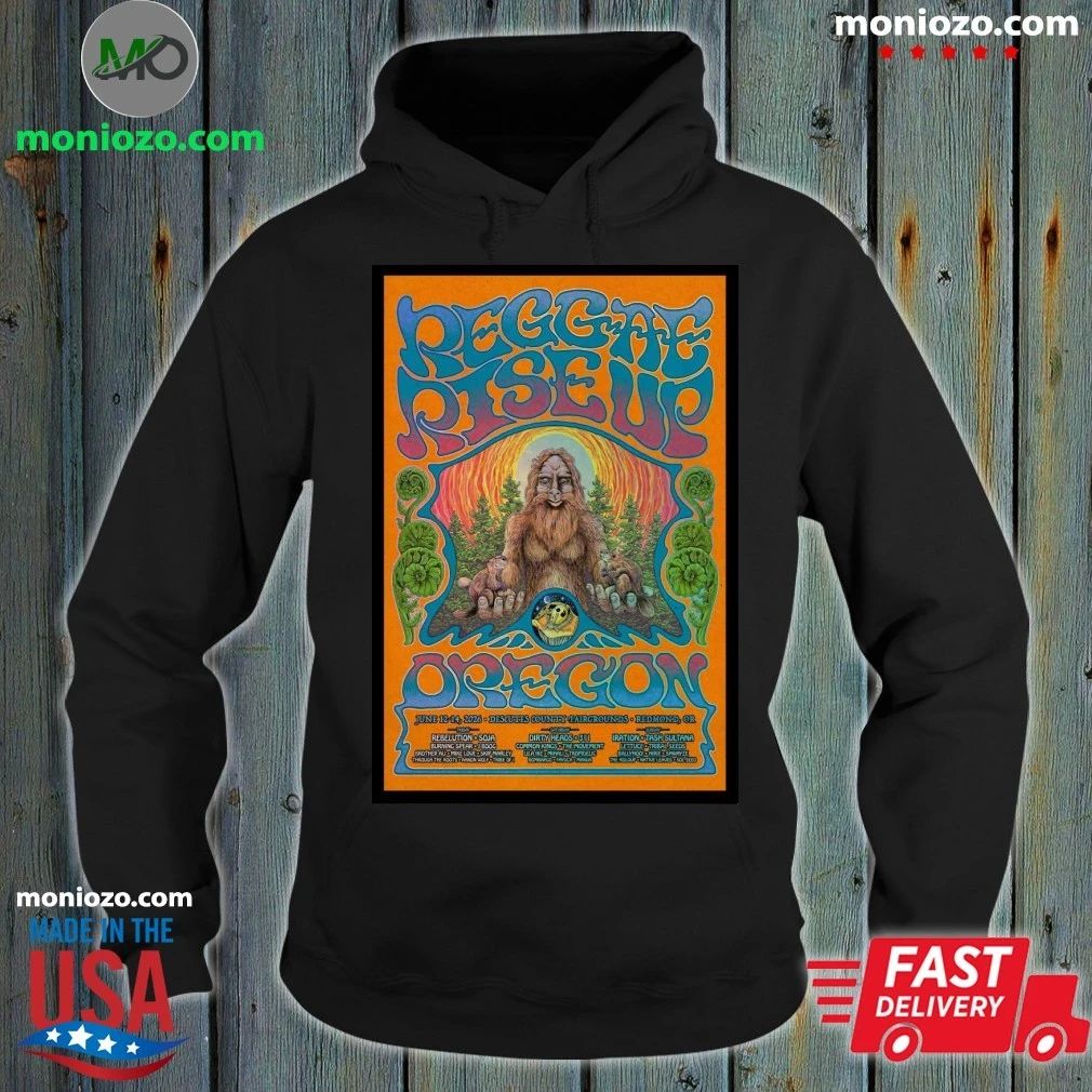 Original Reggae Rise Deschutes County Fairgrounds - Adult & Kids T-Shirts, Sweatshirts & Hoodies apparel design preview 2