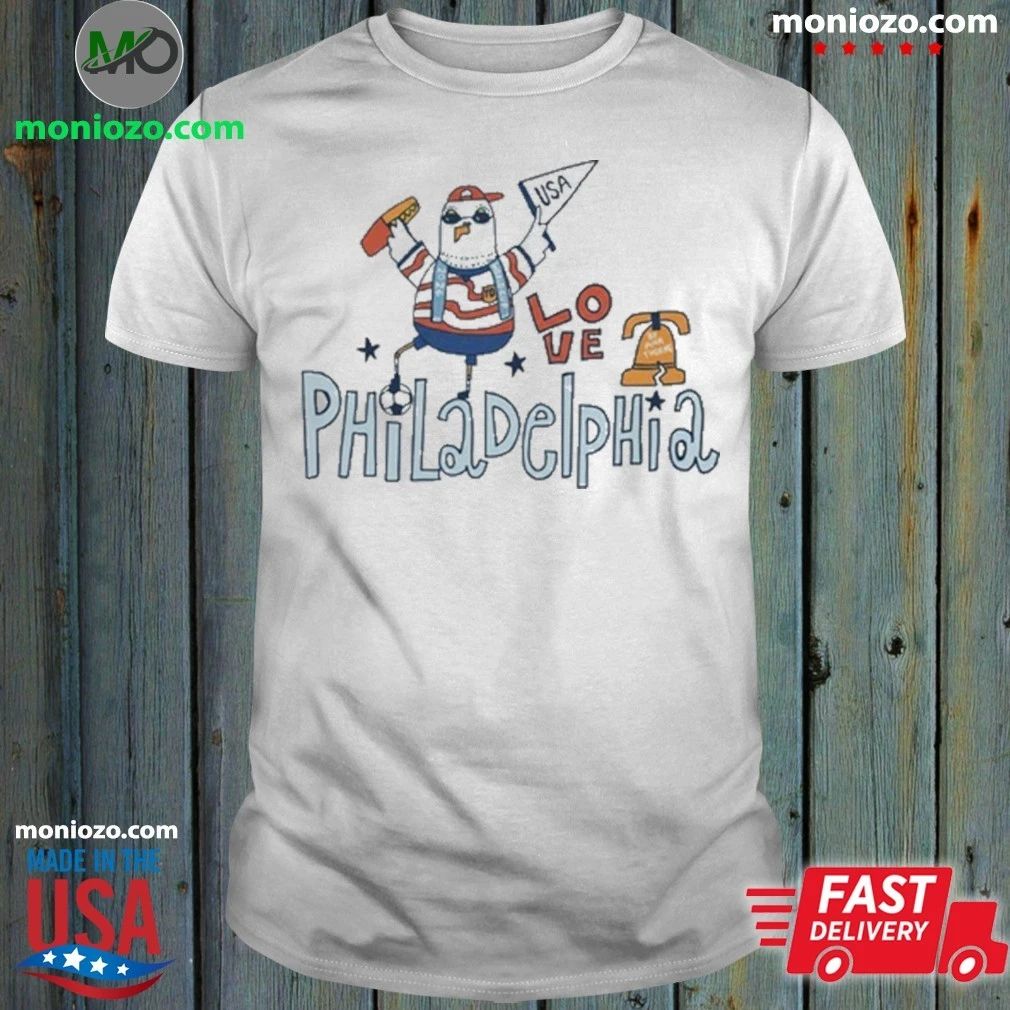 World Cup 2026 Philadelphia Vinnie The Pigeon - Adult & Kids T-Shirts, Sweatshirts & Hoodies apparel design preview 1
