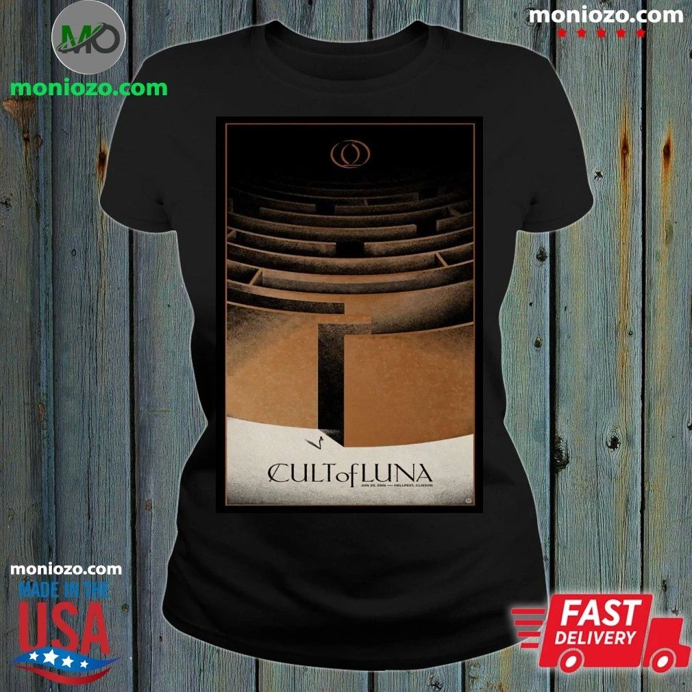 Cult of Luna June 20, 2026 Hellfest, Clisson Poster - Adult & Kids T-Shirts, Sweatshirts & Hoodies apparel design preview 1