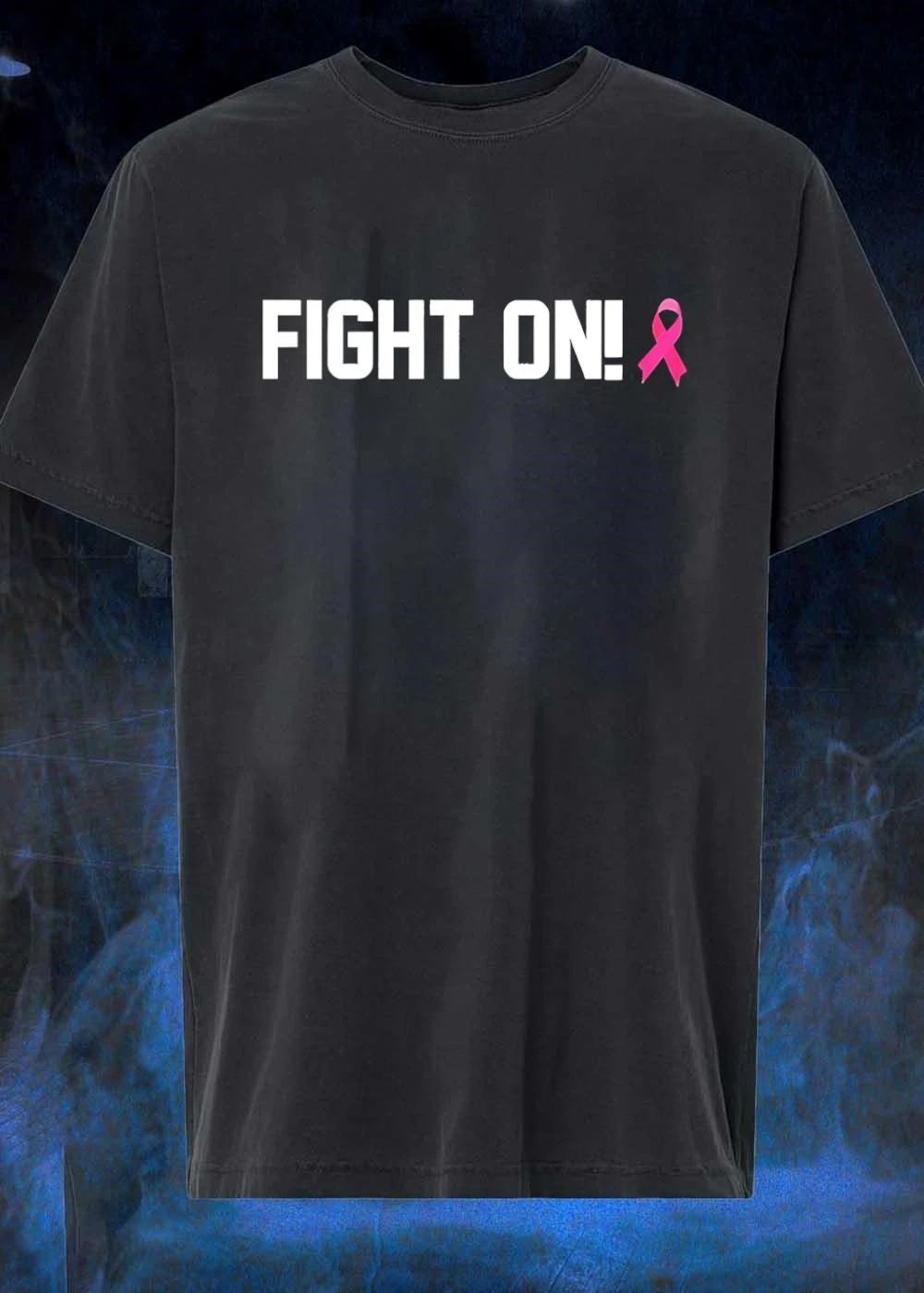 Sam Riegel fight on cancer awareness - Adult & Kids T-Shirts, Sweatshirts & Hoodies apparel design preview 1