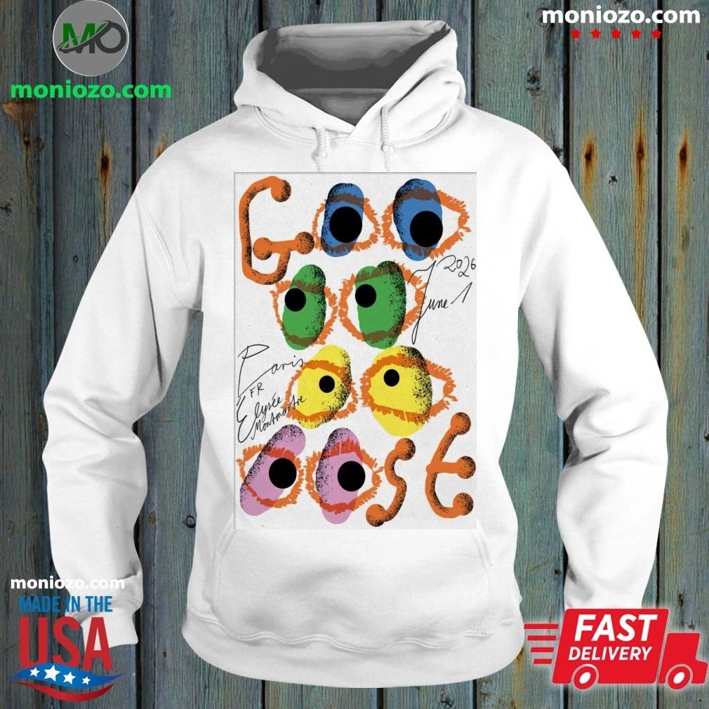 Original Goose Paris, FR 6 1 26 Poster - Adult & Kids T-Shirts, Sweatshirts & Hoodies apparel design preview 2
