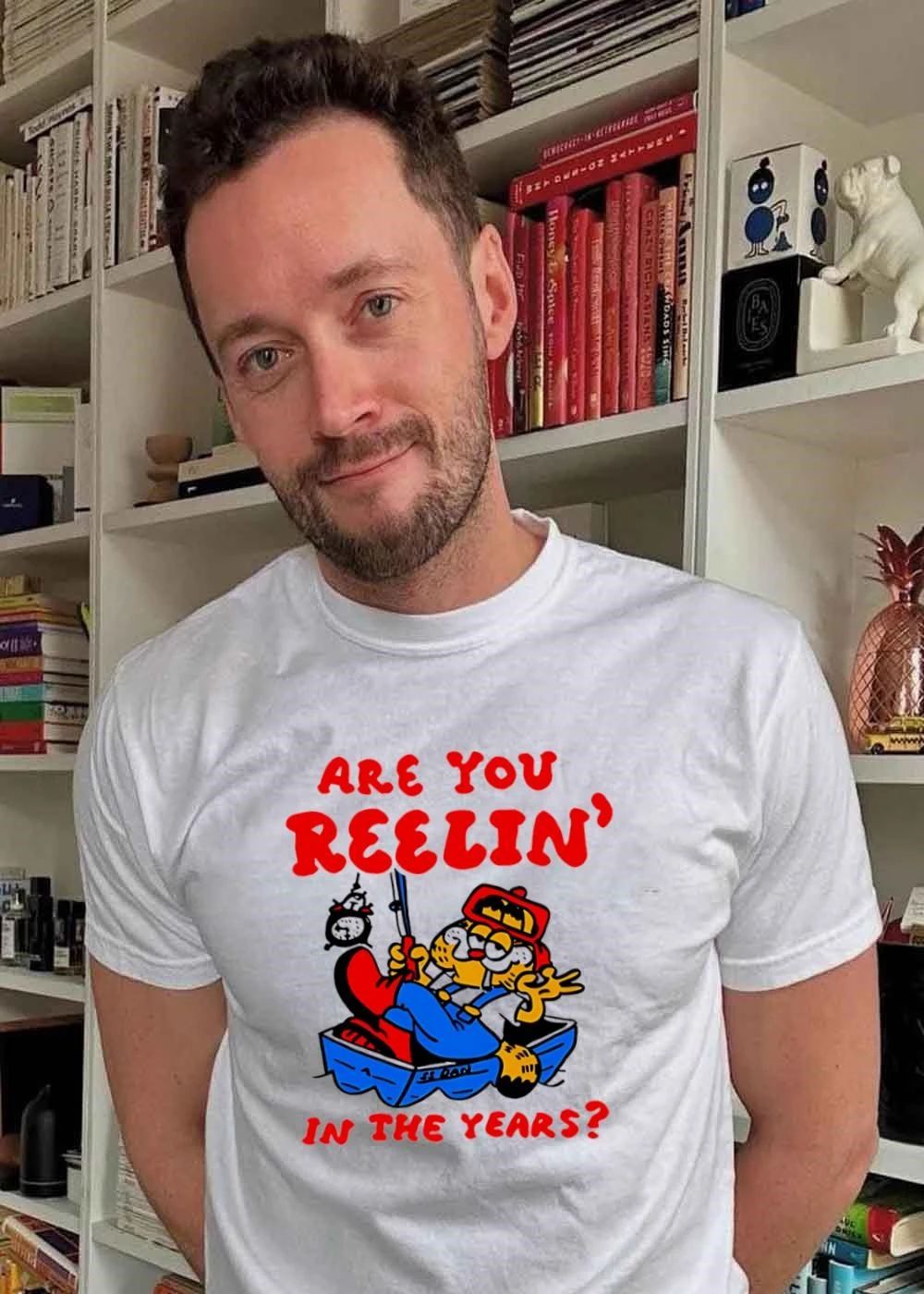 Are you reelin' in the years - Adult & Kids T-Shirts, Sweatshirts & Hoodies apparel design preview 2