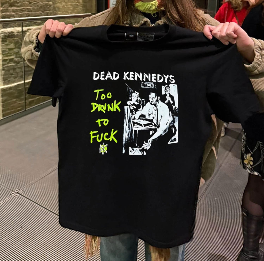 Dead Kennedys Too Drunk To Fuck - Adult & Kids T-Shirts, Sweatshirts & Hoodies apparel design preview 2