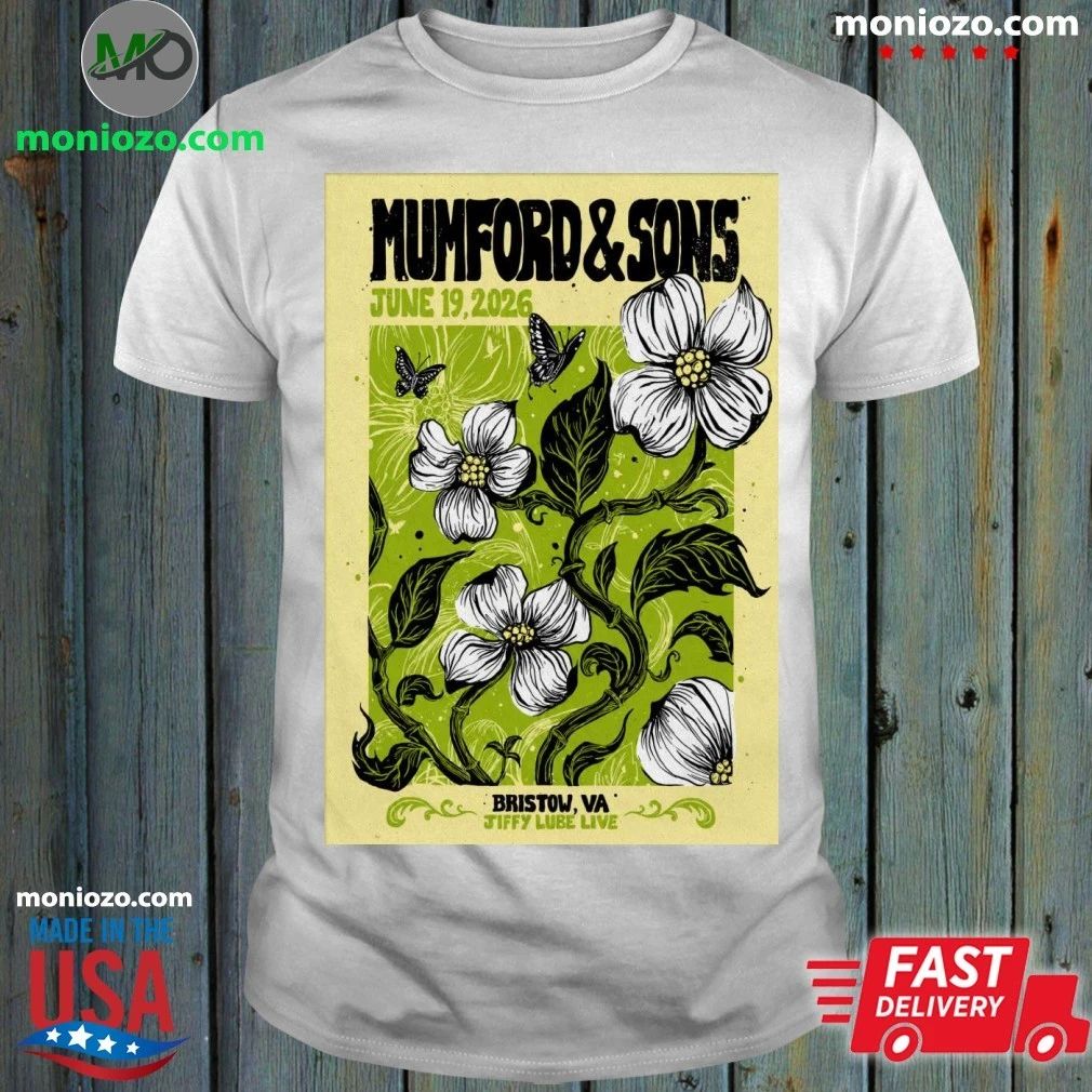 Original Mumford And Sons Bristow VA Tour On June 19 - Adult & Kids T-Shirts, Sweatshirts & Hoodies apparel design preview 1