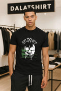 Stuxnet Virus Melting Skull and USB Symbol - Adult & Kids T-Shirts, Sweatshirts & Hoodies apparel design preview 1