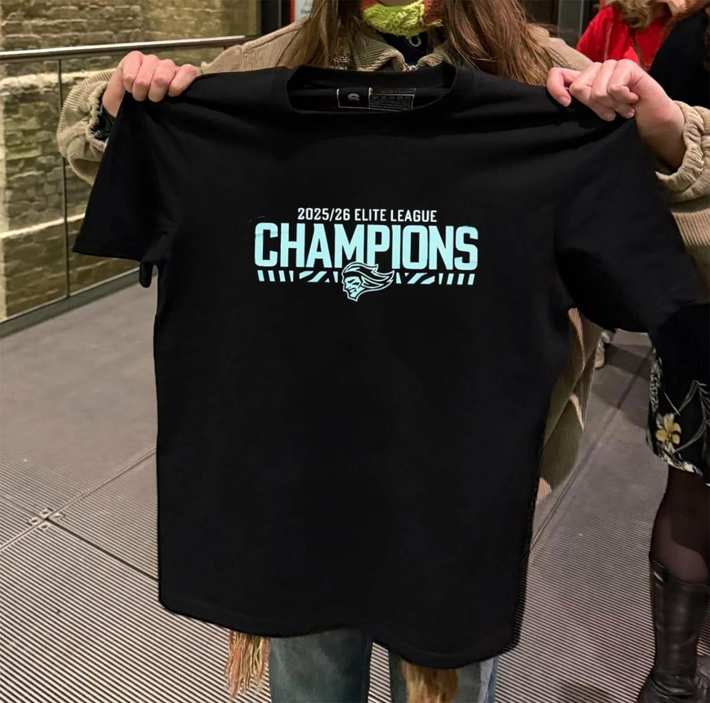 Belfast Giants 2026 Elite League Champions Locker - Adult & Kids T-Shirts, Sweatshirts & Hoodies apparel design preview 2
