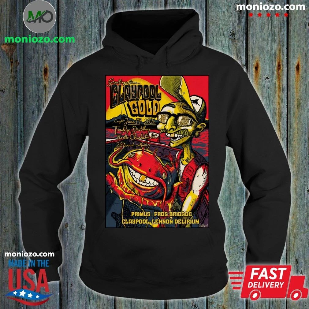 Primus North Charleston Tour On June 17 2026 Poster - Adult & Kids T-Shirts, Sweatshirts & Hoodies apparel design preview 2