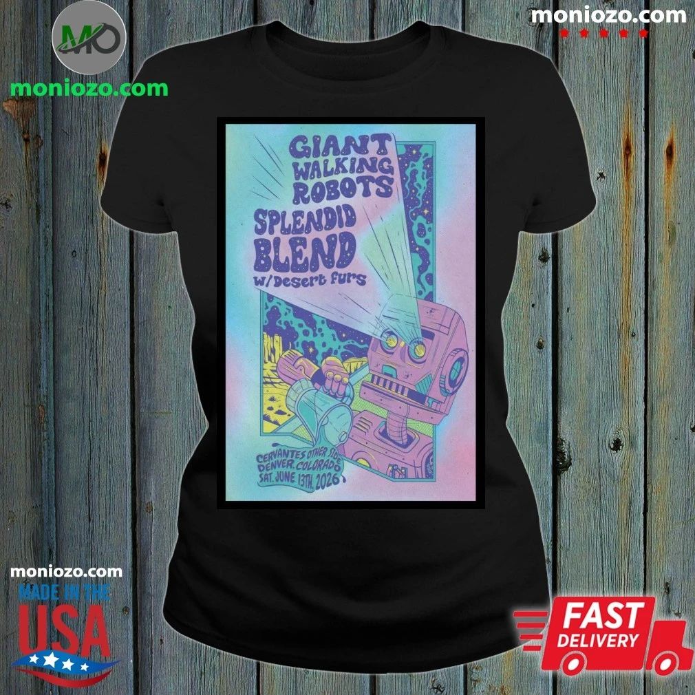 Giant Walking Robots Denver Cervantes' Other Side 06 - Adult & Kids T-Shirts, Sweatshirts & Hoodies apparel design preview 1