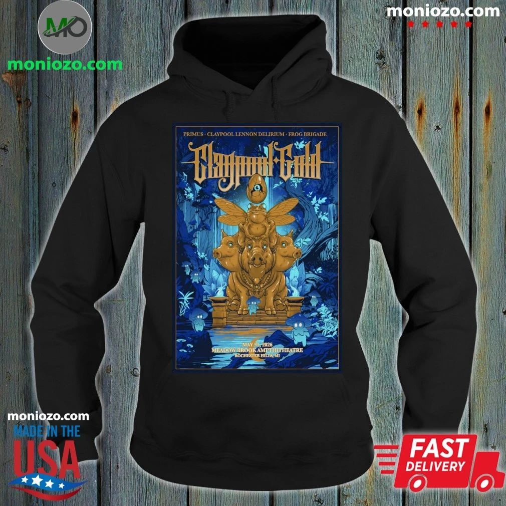 Original Primus In Rochester Hills MI On May 31 2026 - Adult & Kids T-Shirts, Sweatshirts & Hoodies apparel design preview 2