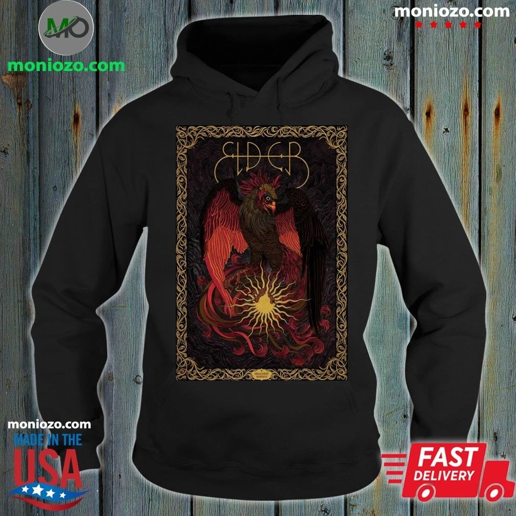 Original ELDER Band Hellfest 2026 Poster - Adult & Kids T-Shirts, Sweatshirts & Hoodies apparel design preview 2