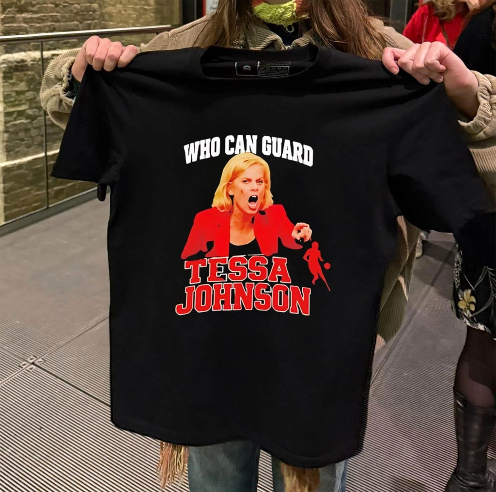 Who can guard tessa johnson - Adult & Kids T-Shirts, Sweatshirts & Hoodies apparel design preview 2