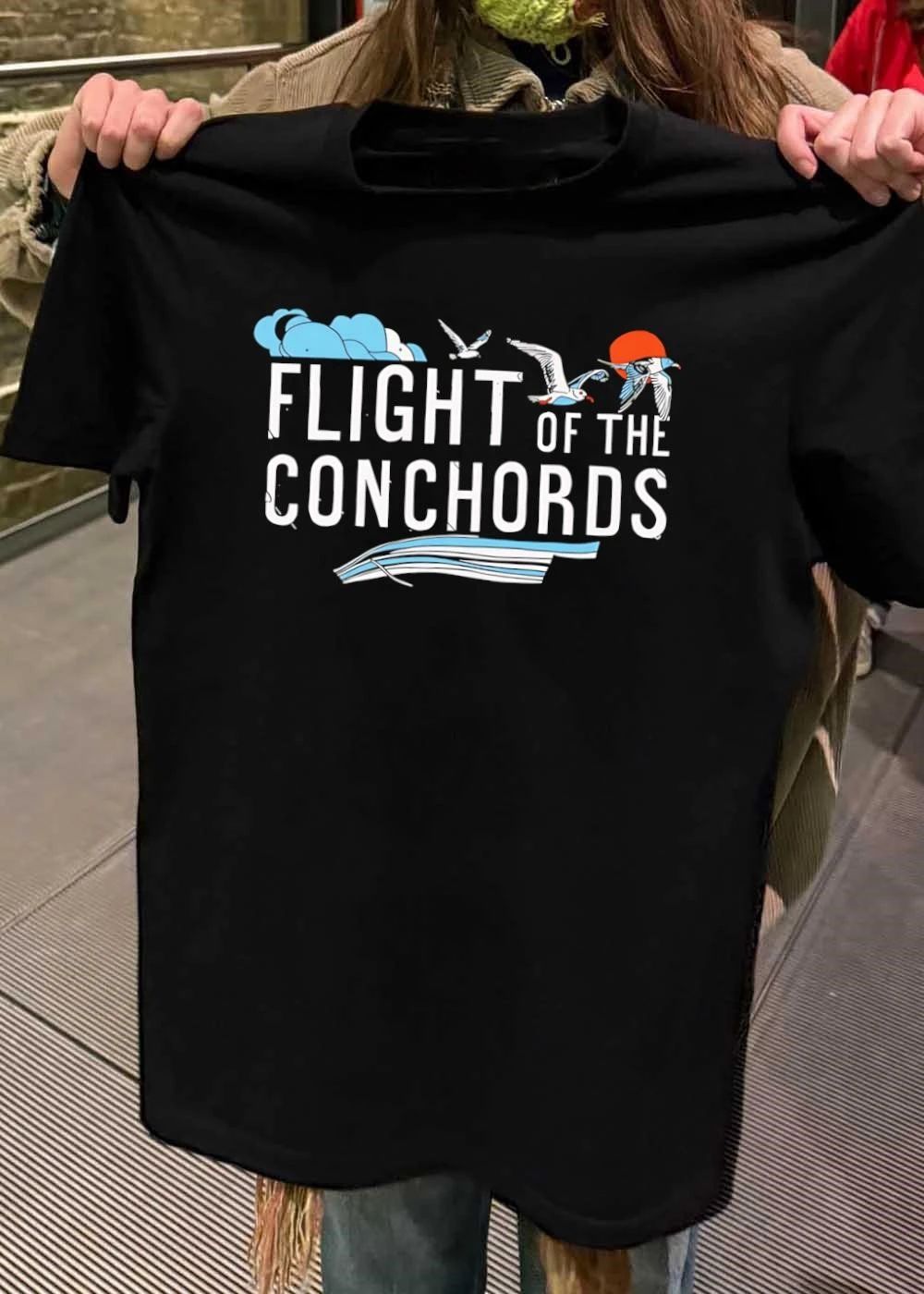 Flight Of The Conchords Flying Birds Clouds Musical - Adult & Kids T-Shirts, Sweatshirts & Hoodies apparel design preview 2