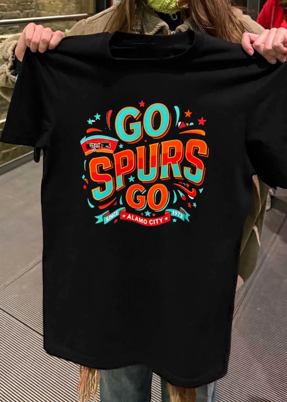 Go Spurs San Antonio Since Alamo City 1973 Retro - Adult & Kids T-Shirts, Sweatshirts & Hoodies apparel design preview 2