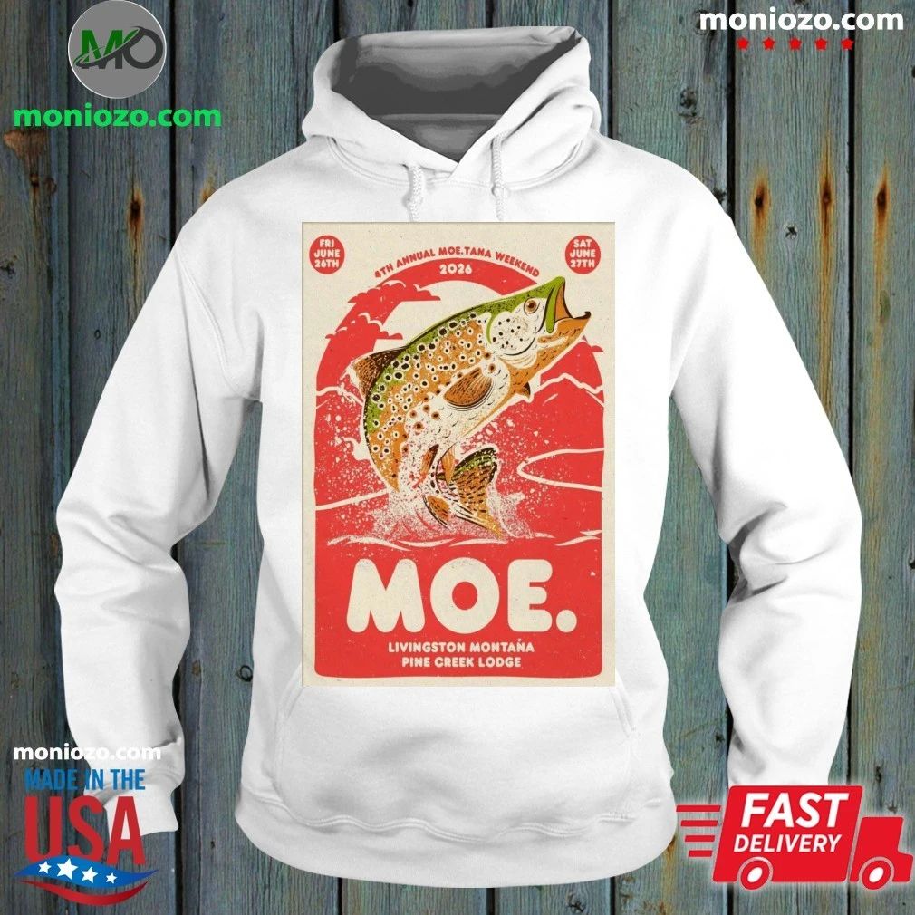 MOE. Livingston Pine Creek Lodge 26-27 June 2026 - Adult & Kids T-Shirts, Sweatshirts & Hoodies apparel design preview 2
