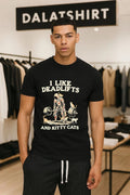I Like Deadlifts And Kitty Cats Knight In Armor - Adult & Kids T-Shirts, Sweatshirts & Hoodies apparel design preview 1