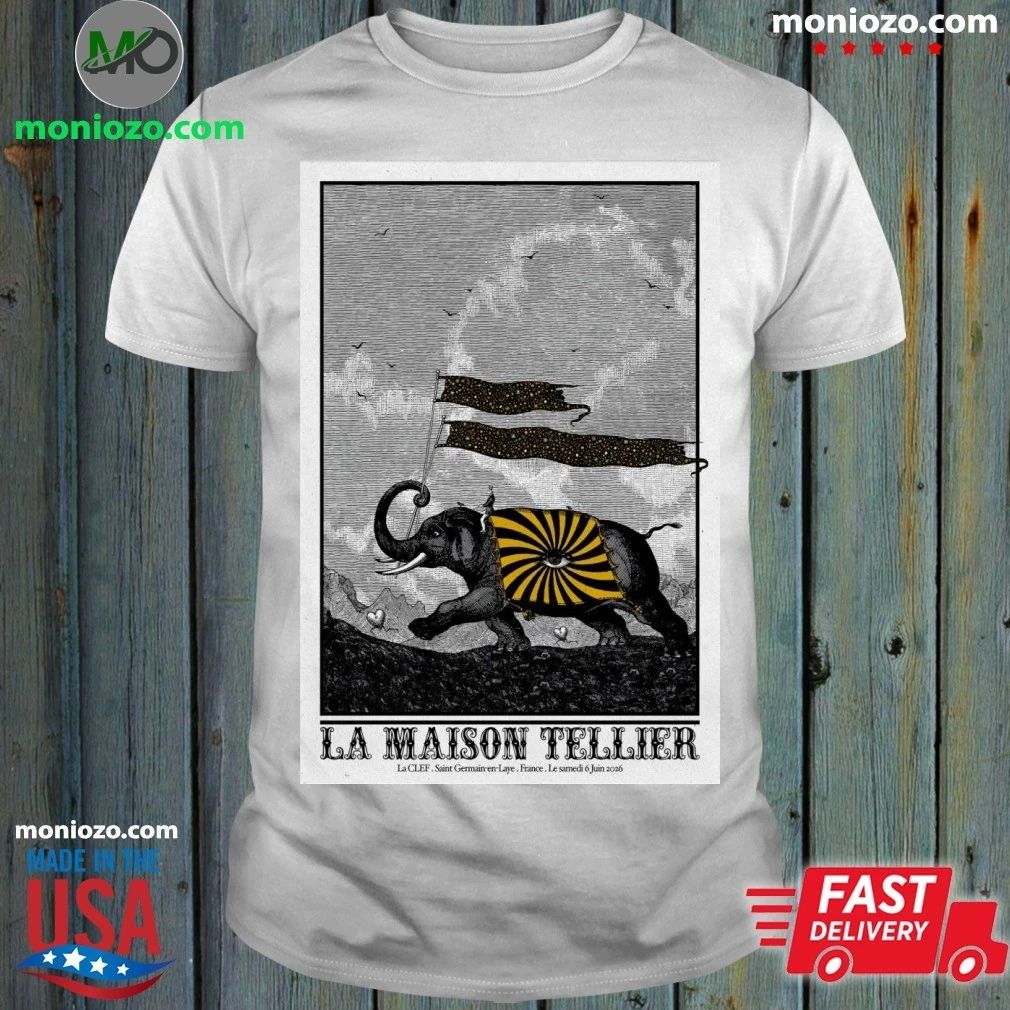 La Maison Tellier Saint-Germain-en-Laye Tour On June - Adult & Kids T-Shirts, Sweatshirts & Hoodies apparel design preview 1