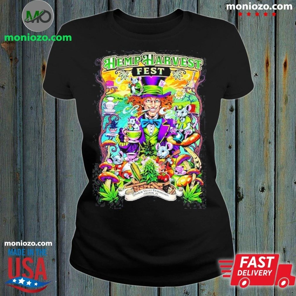 Original Hemp Harvest Festival 2026 - Adult & Kids T-Shirts, Sweatshirts & Hoodies apparel design preview 1