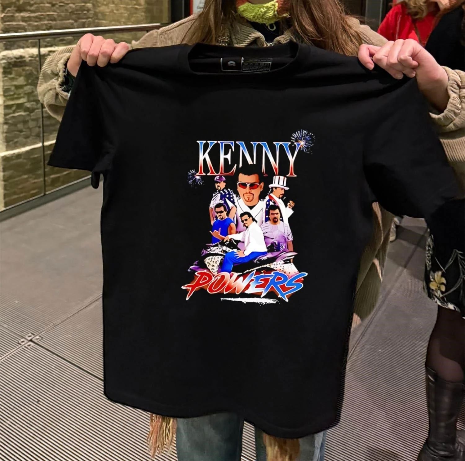 Kenny Powers Montage - Adult & Kids T-Shirts, Sweatshirts & Hoodies apparel design preview 2