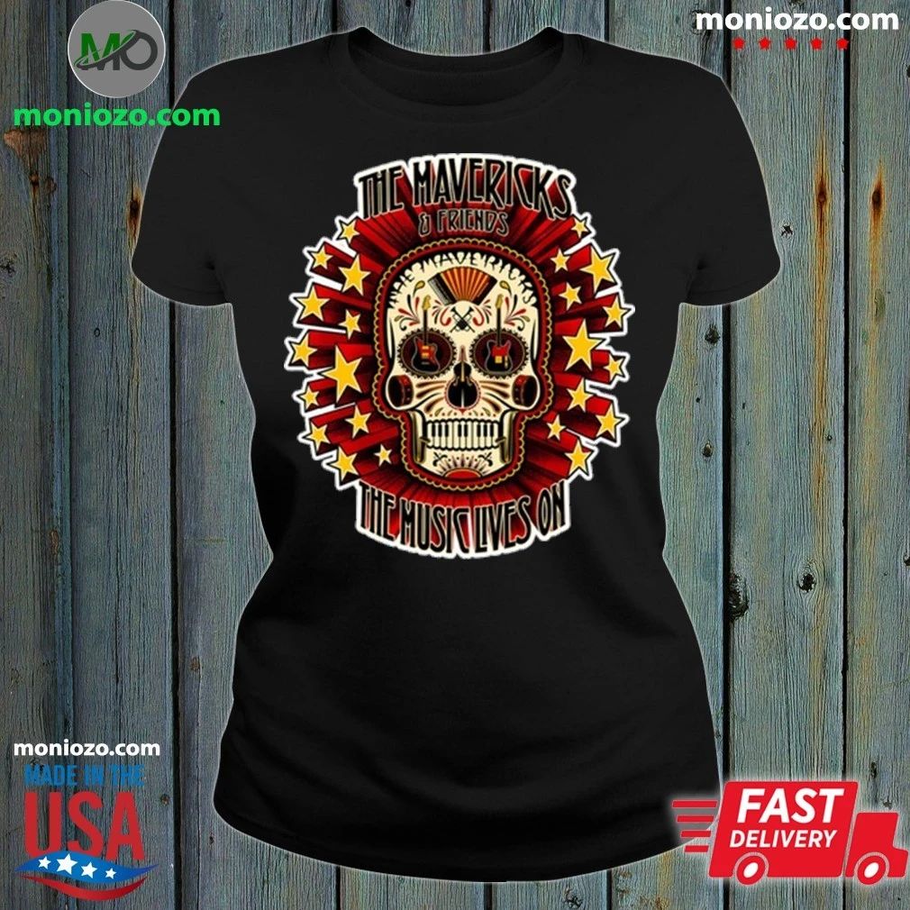 Original The Mavericks And Friends 2026 Shows - Adult & Kids T-Shirts, Sweatshirts & Hoodies apparel design preview 1
