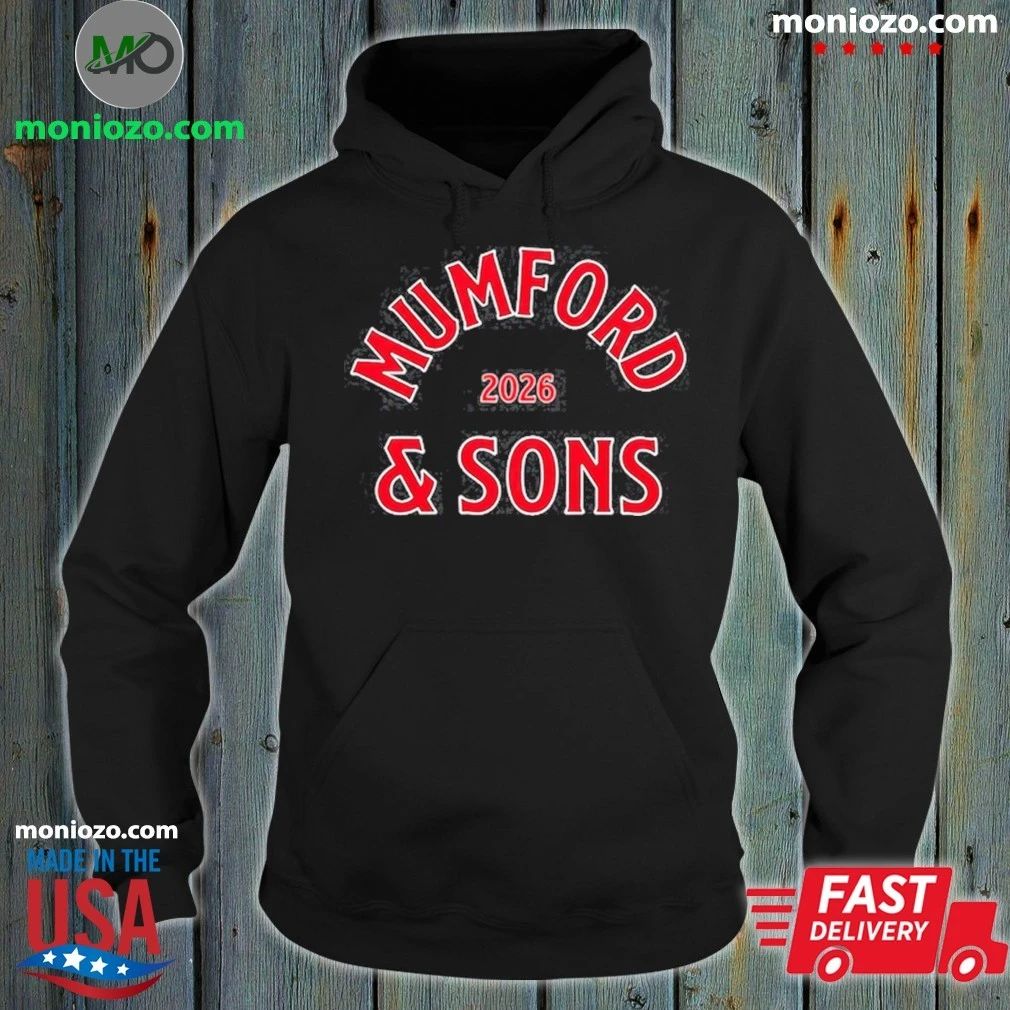 Mumford And Sons Boston MA Tour On June 22 2026 - Adult & Kids T-Shirts, Sweatshirts & Hoodies apparel design preview 2