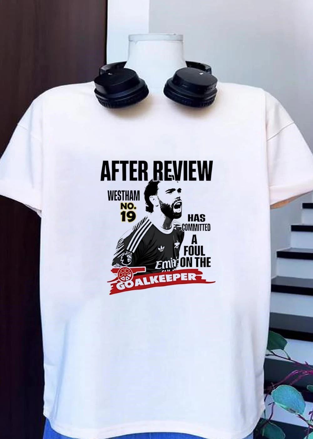 Arsenal Westham No. 19 After Review Has Committed A - Adult & Kids T-Shirts, Sweatshirts & Hoodies apparel design preview 1