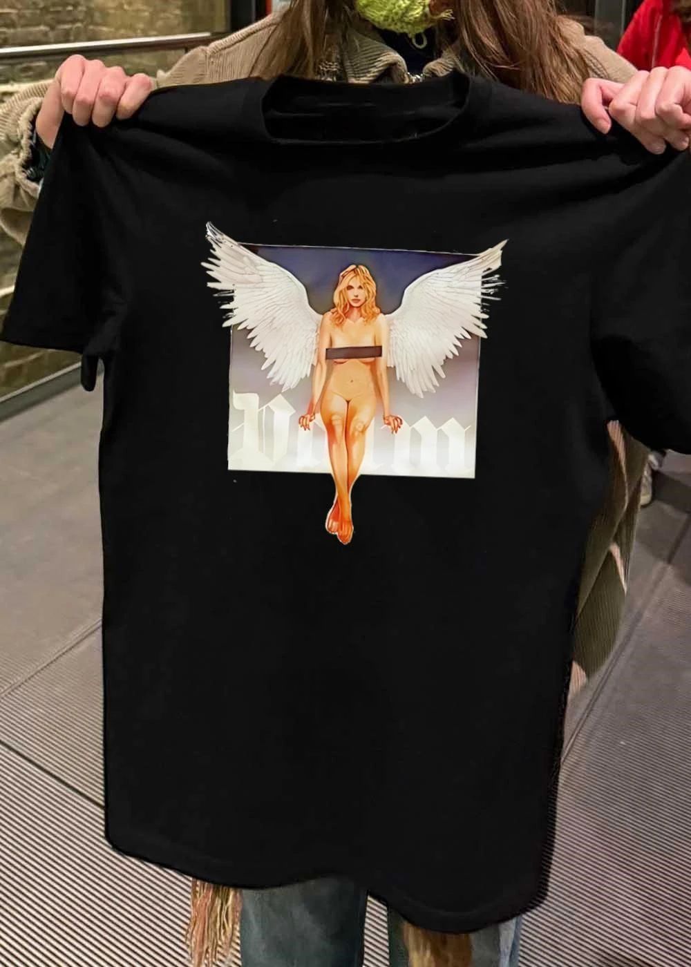 Yadon Angel With Wings Censored Female - Adult & Kids T-Shirts, Sweatshirts & Hoodies apparel design preview 2
