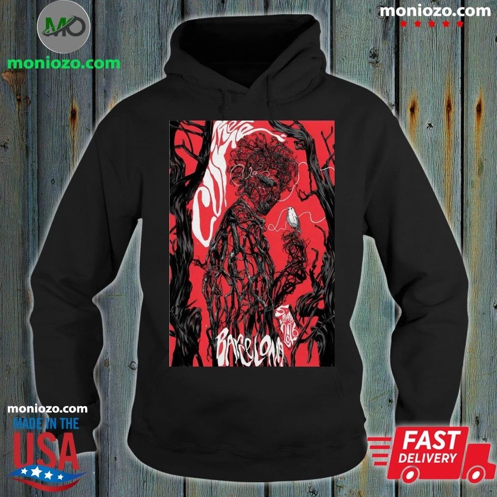 Original The Cure Barcelona Spain Tour On June 5 2026 - Adult & Kids T-Shirts, Sweatshirts & Hoodies apparel design preview 2