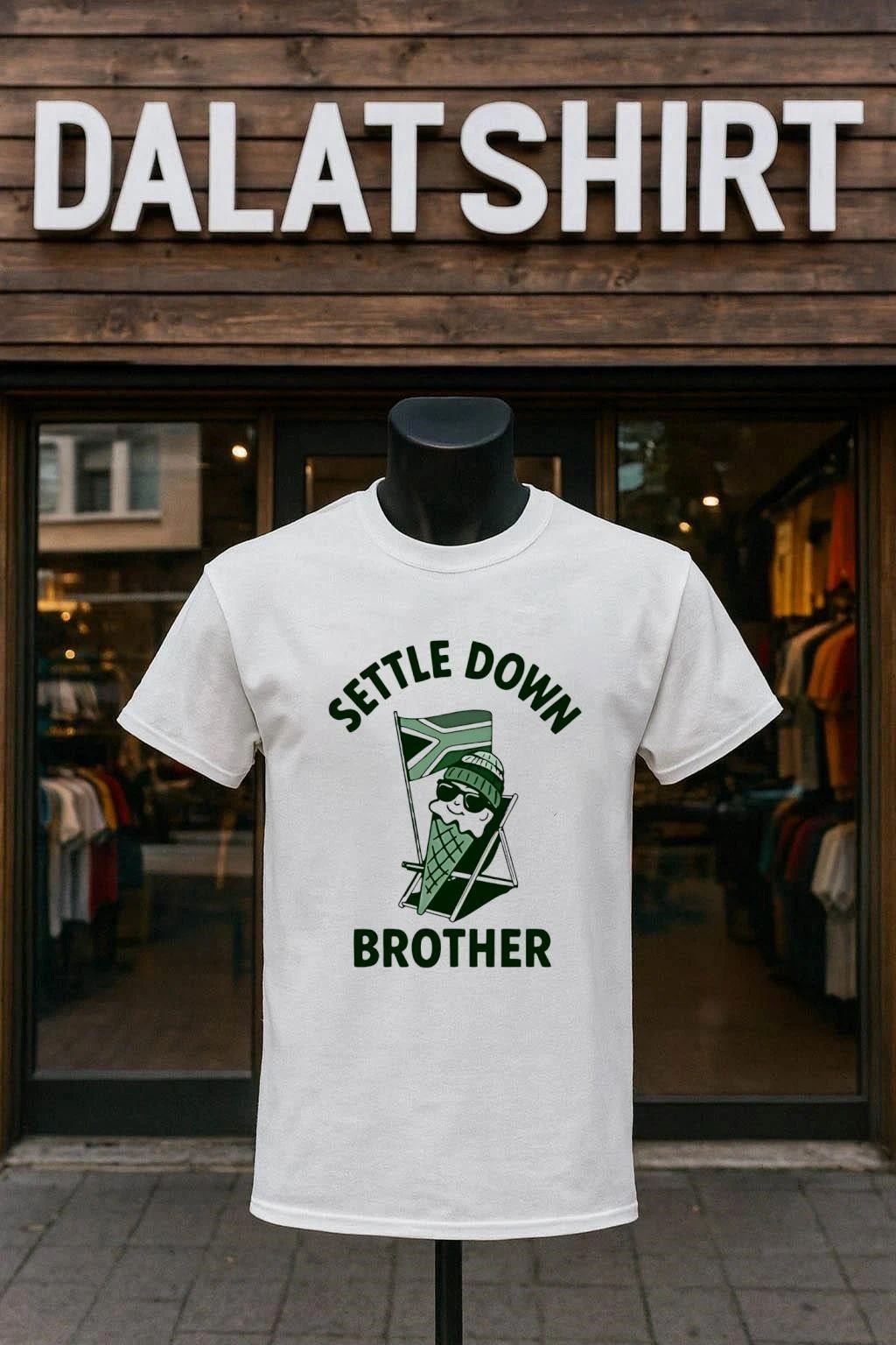 Dan Corder Ice Cream Settle Down Brother - Adult & Kids T-Shirts, Sweatshirts & Hoodies apparel design preview 1
