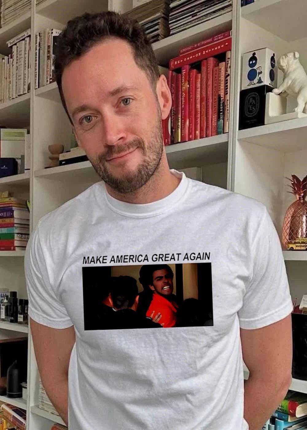 Luigi Mangione make America great again - Adult & Kids T-Shirts, Sweatshirts & Hoodies apparel design preview 2